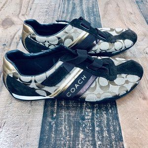 Coach Jenny Brown Tennis Shoes Size 9M